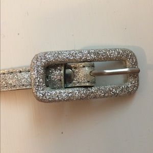 Silver Accessory Belt